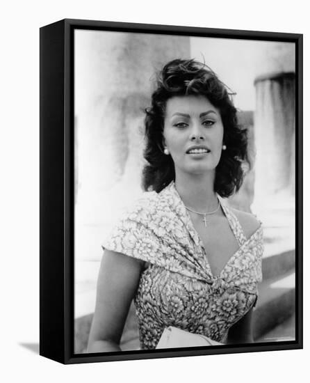 Sophia Loren-null-Framed Stretched Canvas