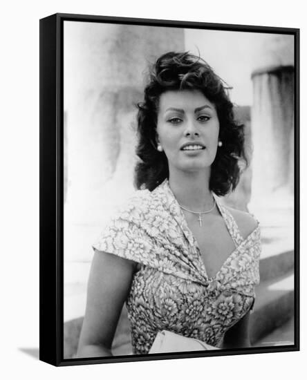 Sophia Loren-null-Framed Stretched Canvas