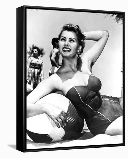 Sophia Loren-null-Framed Stretched Canvas