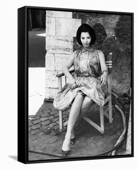 Sophia Loren-null-Framed Stretched Canvas