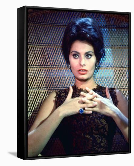 Sophia Loren-null-Framed Stretched Canvas