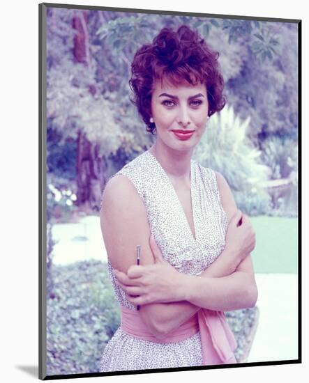 Sophia Loren-null-Mounted Photo