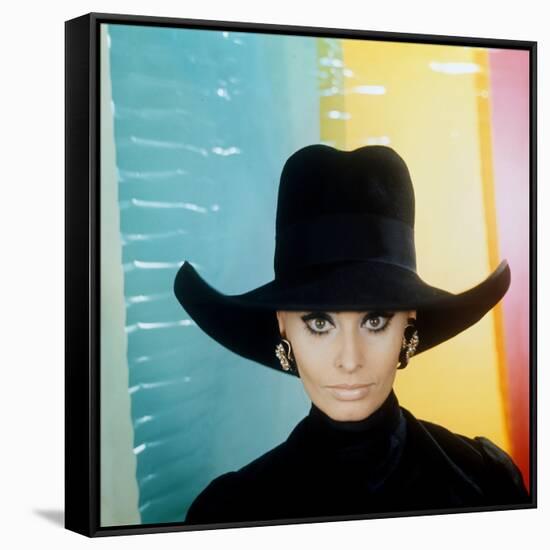 Sophia Loren-null-Framed Stretched Canvas