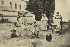 Making Jam in the Courtyard of Leo Tolstoy's House, Yasnaya Polyana, Near Tula, Russia, 1900-Sophia Tolstaya-Giclee Print