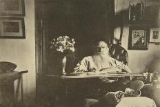 Russian Author Leo Tolstoy Recovering in Gaspra, Crimea, Russia, 1902-Sophia Tolstaya-Giclee Print