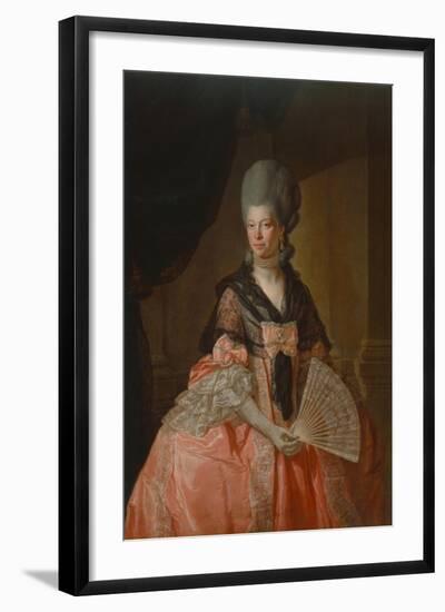 Sophie Charlotte, Queen of England, 1779-Johann Zoffany-Framed Giclee Print