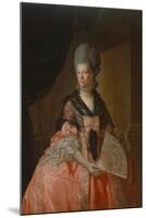 Sophie Charlotte, Queen of England, 1779-Johann Zoffany-Mounted Giclee Print