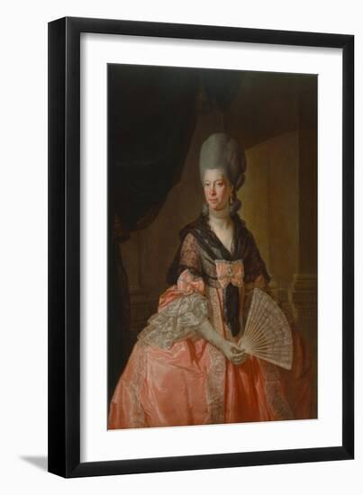 Sophie Charlotte, Queen of England, 1779-Johann Zoffany-Framed Giclee Print