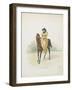 Sophie Dawes, baronne de Feuchères, à cheval en costume de chasse de Condé-null-Framed Giclee Print