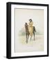 Sophie Dawes, baronne de Feuchères, à cheval en costume de chasse de Condé-null-Framed Giclee Print