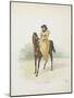 Sophie Dawes, baronne de Feuchères, à cheval en costume de chasse de Condé-null-Mounted Giclee Print