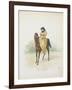 Sophie Dawes, baronne de Feuchères, à cheval en costume de chasse de Condé-null-Framed Giclee Print