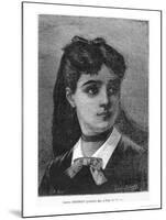 Sophie Germain Aged 14, Illustration from "Histoire Du Socialisme," circa 1880-Auguste Eugene Leray-Mounted Giclee Print