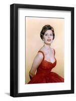 Sophie Loren, c. 1957 (photo)-null-Framed Photo