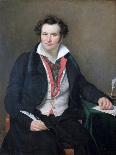 Portrait of Bernard Wolf, C1823-Sophie Rude-Framed Stretched Canvas