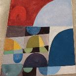 Composition of Circles and Overlapping Angles, 1930 (Oil on Canvas)-Sophie Taeuber-Arp-Giclee Print