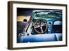 Sophisticated American Vintage Car Interior-George Oze-Framed Photographic Print