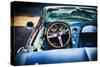 Sophisticated American Vintage Car Interior-George Oze-Stretched Canvas