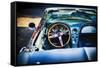 Sophisticated American Vintage Car Interior-George Oze-Framed Stretched Canvas