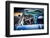 Sophisticated American Vintage Car Interior-George Oze-Framed Photographic Print