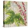 Sophisticated Elegant Herbs Spices Basil Peach-Megan Aroon Duncanson-Stretched Canvas