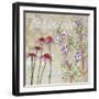 Sophisticated Elegant Herbs Spices Rosemary Floral-Megan Aroon Duncanson-Framed Art Print