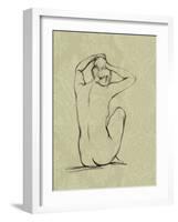 Sophisticated Nude I-Ethan Harper-Framed Art Print