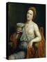Sophonisba Drinking Poison-Giovanni Francesco Caroto-Stretched Canvas
