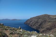 Grassland on Santorini Island-sophysweden-Photographic Print