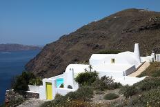 Grassland on Santorini Island-sophysweden-Photographic Print