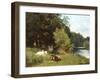 Soporific Summer Aftenoon-Leopold Rivers-Framed Giclee Print