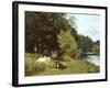 Soporific Summer Aftenoon-Leopold Rivers-Framed Giclee Print