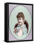 Soprano Mila Kupfer-Berger (1852-1905)-Arturo Carretero y Sánchez-Framed Stretched Canvas