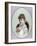 Soprano Mila Kupfer-Berger (1852-1905)-Arturo Carretero y Sánchez-Framed Giclee Print