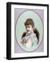 Soprano Mila Kupfer-Berger (1852-1905)-Arturo Carretero y Sánchez-Framed Giclee Print