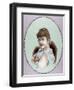 Soprano Mila Kupfer-Berger (1852-1905)-Arturo Carretero y Sánchez-Framed Giclee Print