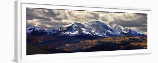 Sopris Mountains-Jamie Cook-Framed Premium Giclee Print