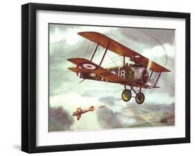 Sopwith Camel, 1917-Alfred Owles-Framed Art Print