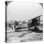 Sopwith Camel Aircraft Ready for a Patrol over the German Lines, World War I, C1917-C1918-null-Stretched Canvas