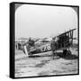 Sopwith Camel Aircraft Ready for a Patrol over the German Lines, World War I, C1917-C1918-null-Framed Stretched Canvas