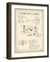 Sopwith Camel-Tara Friel-Framed Art Print