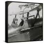 Sopwith Scout with Photographic Gun Mounted on the Upper Wing, World War I, 1914-1918-null-Framed Stretched Canvas