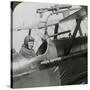 Sopwith Scout with Photographic Gun Mounted on the Upper Wing, World War I, 1914-1918-null-Stretched Canvas