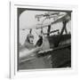 Sopwith Scout with Photographic Gun Mounted on the Upper Wing, World War I, 1914-1918-null-Framed Photographic Print