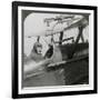 Sopwith Scout with Photographic Gun Mounted on the Upper Wing, World War I, 1914-1918-null-Framed Photographic Print