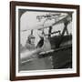 Sopwith Scout with Photographic Gun Mounted on the Upper Wing, World War I, 1914-1918-null-Framed Photographic Print