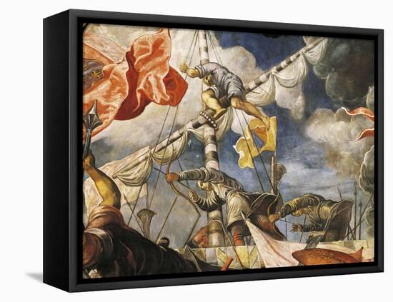 Soranzo Leading Venetians to Victory over Argenta-Jacopo Robusti-Framed Stretched Canvas