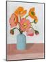 Sorbet Poppies II-Pamela Munger-Mounted Art Print