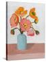 Sorbet Poppies II-Pamela Munger-Stretched Canvas