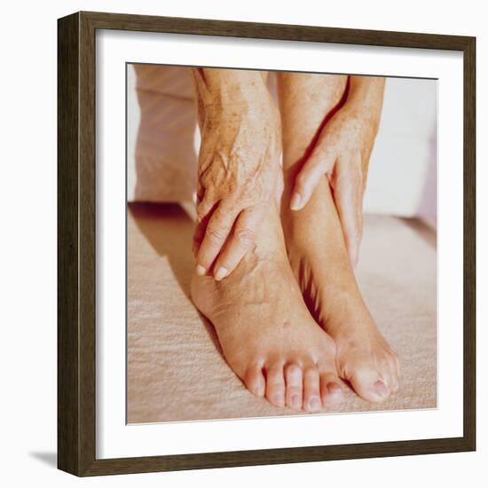 Sore Ankles-Cristina-Framed Premium Photographic Print